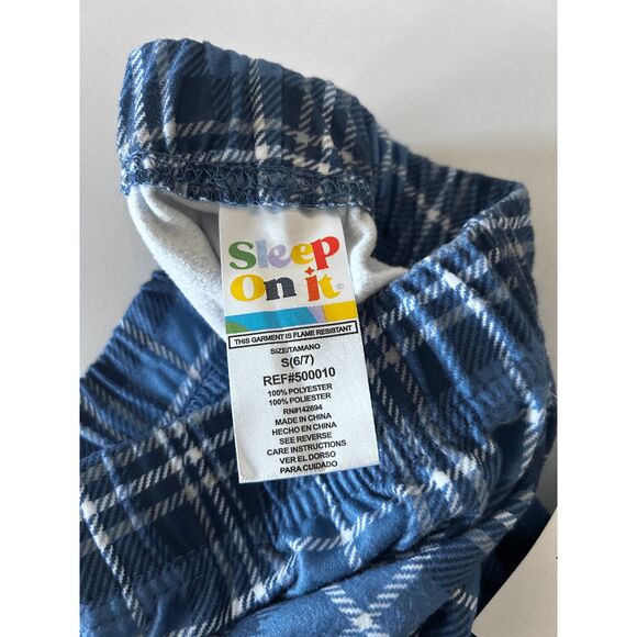 Sleep On It Kids Pajama Set – Soft & Cozy Two-Piece PJ Set S (6-7) - Picture 8 of 9